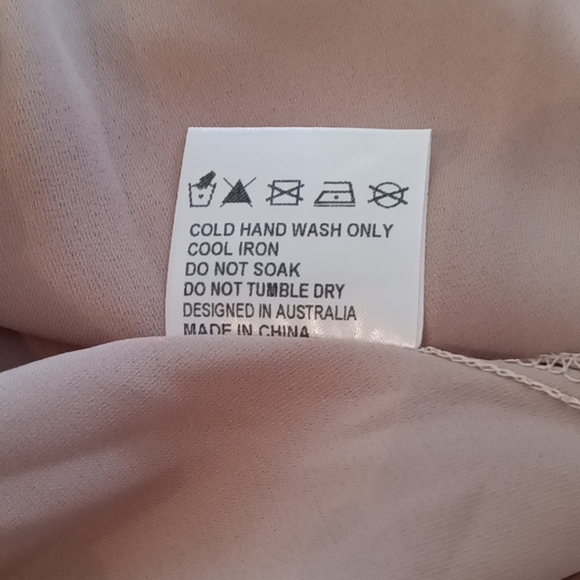 PRINCESS POLLY OLIVIA MIDI DRESS IN BEIGE - Picture 7 of 7